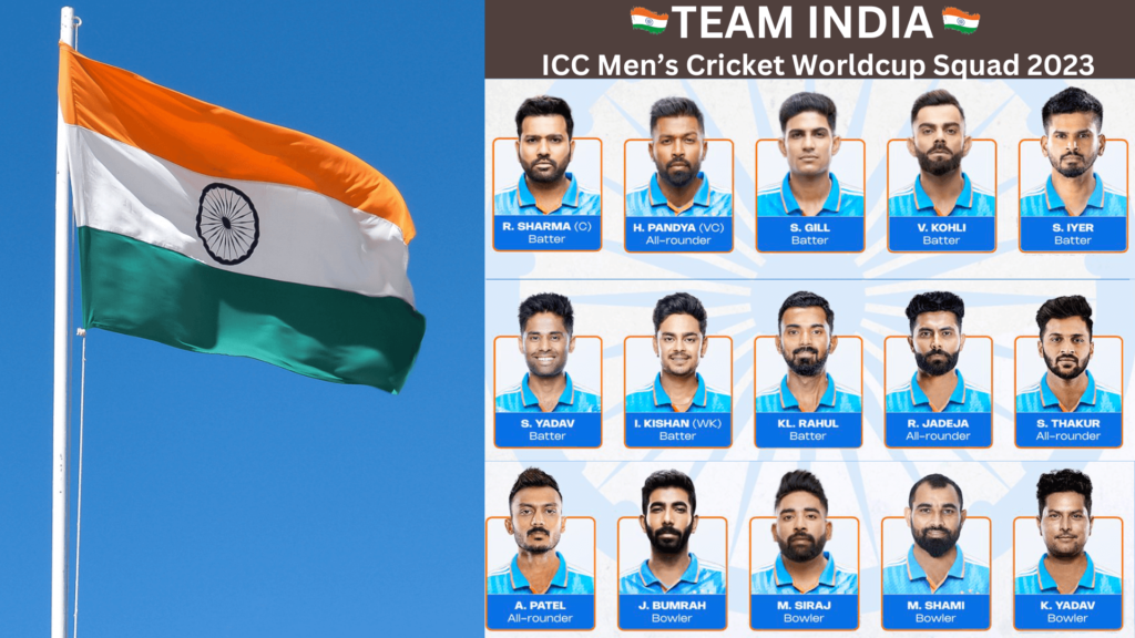 India Squad For WC 2023