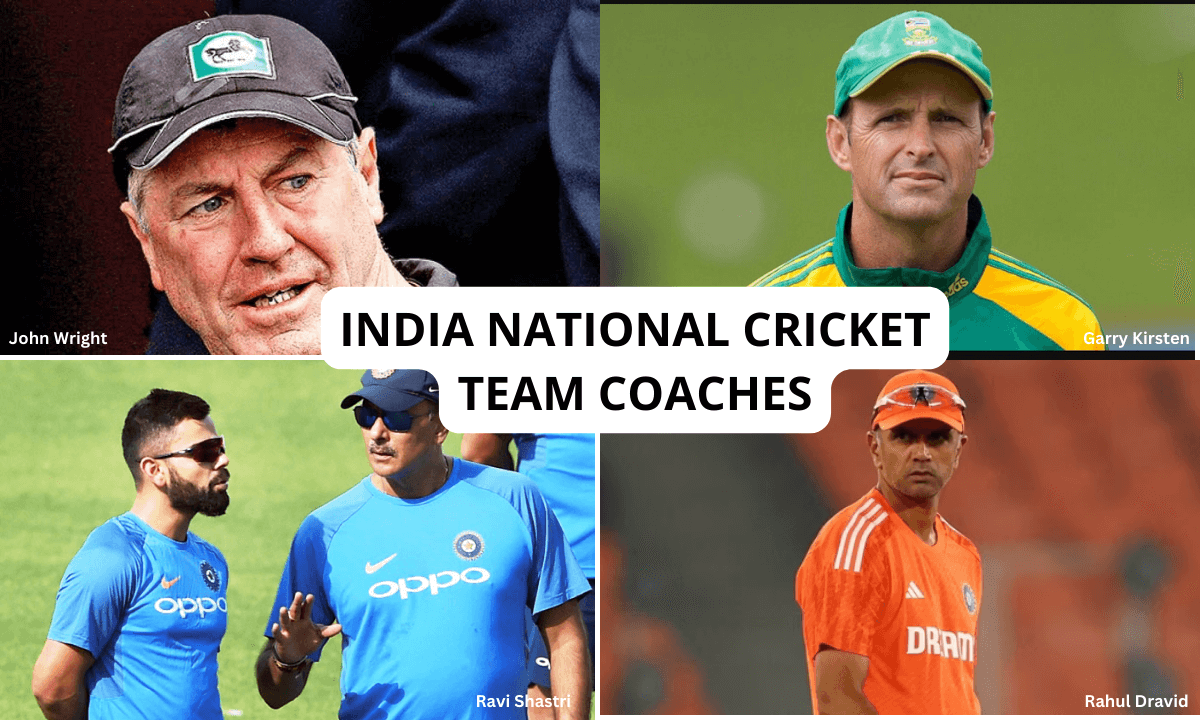 India National Cricket Team Coaches