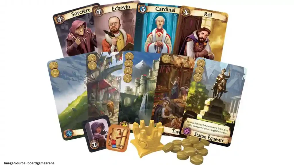 Citadels board game box for 8 players