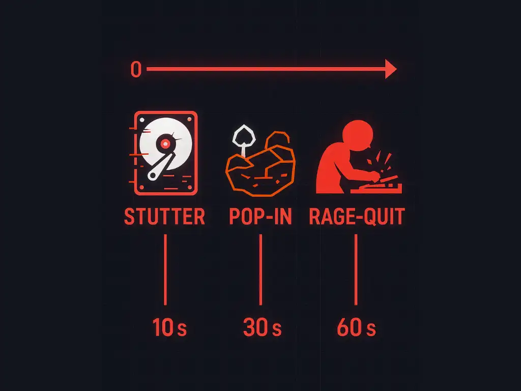 HDD gaming issues