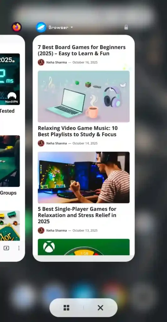 Unnecessary Apps Running in the Background