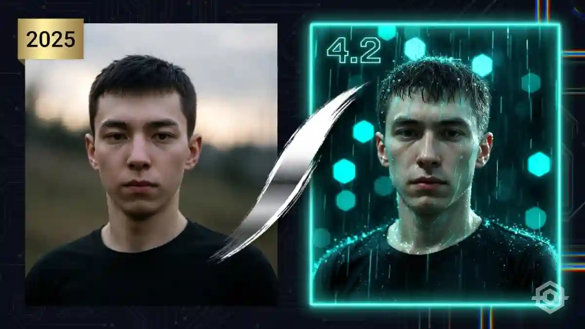 Before-vs-After of a 4K BGMI frame photo created with the AI prompts in this guide