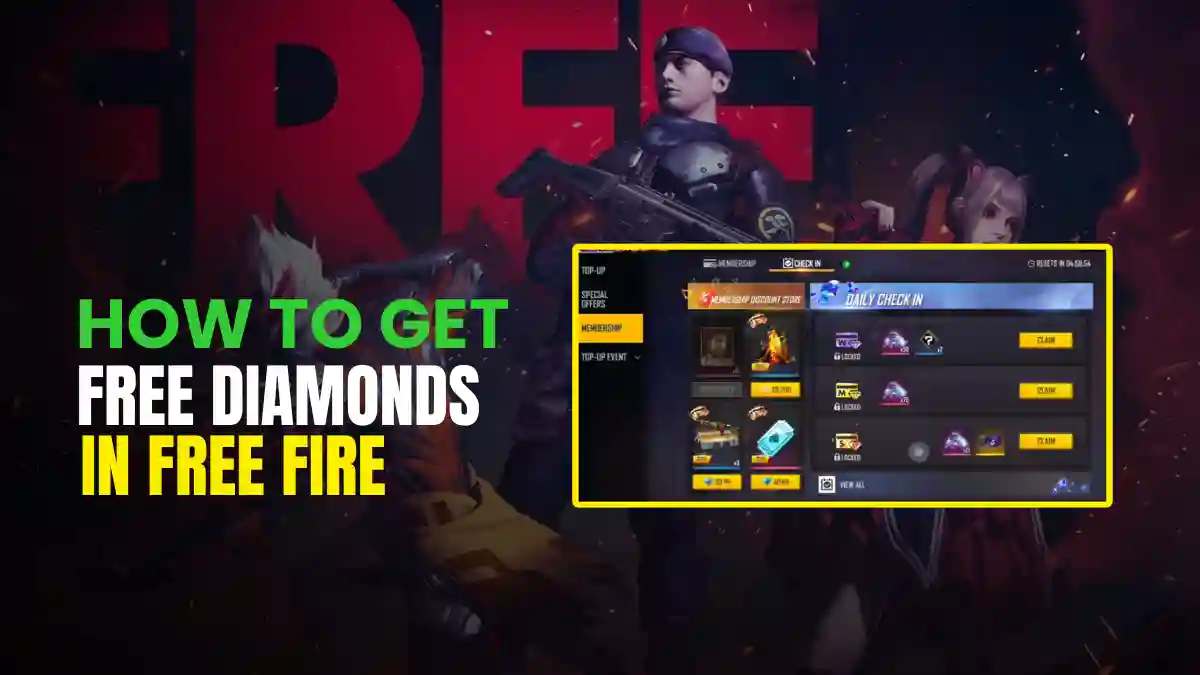 How to Get Free Diamonds in Free Fire