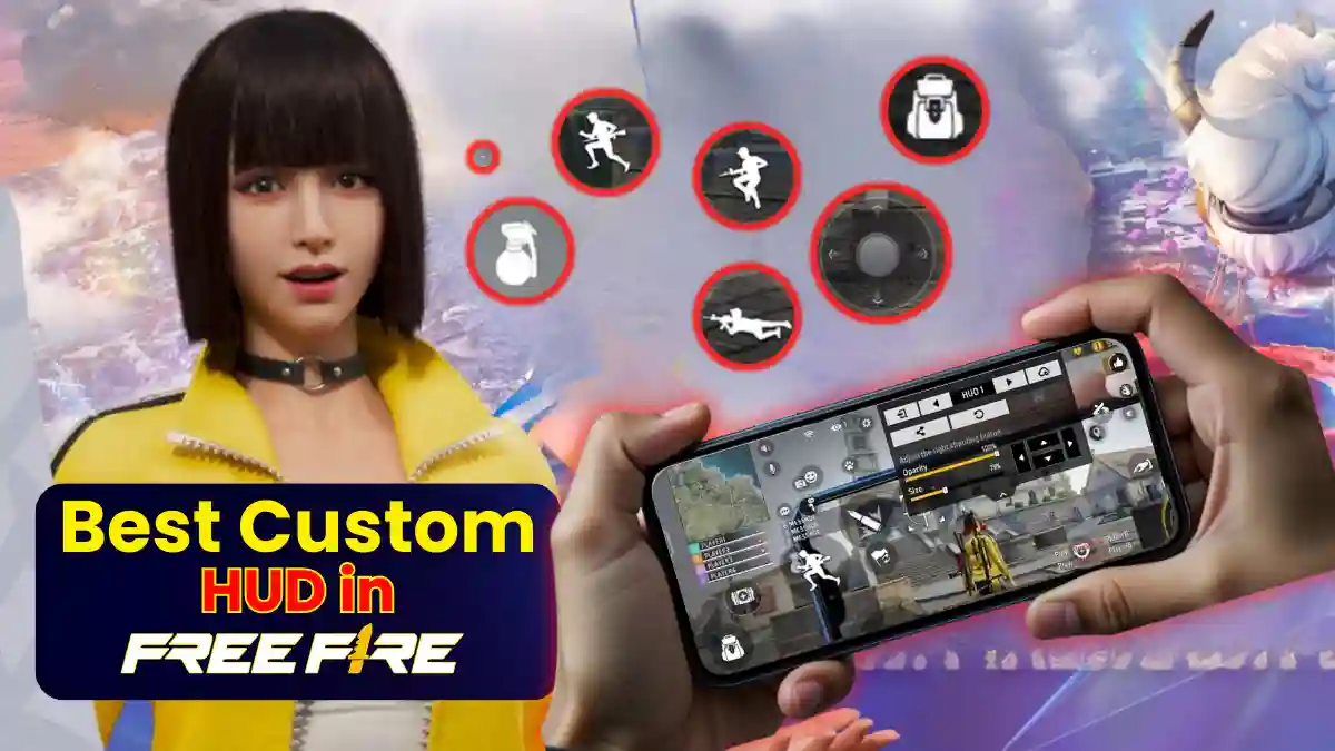best custom hud in free fire