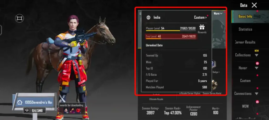 How to check your current Evo level?