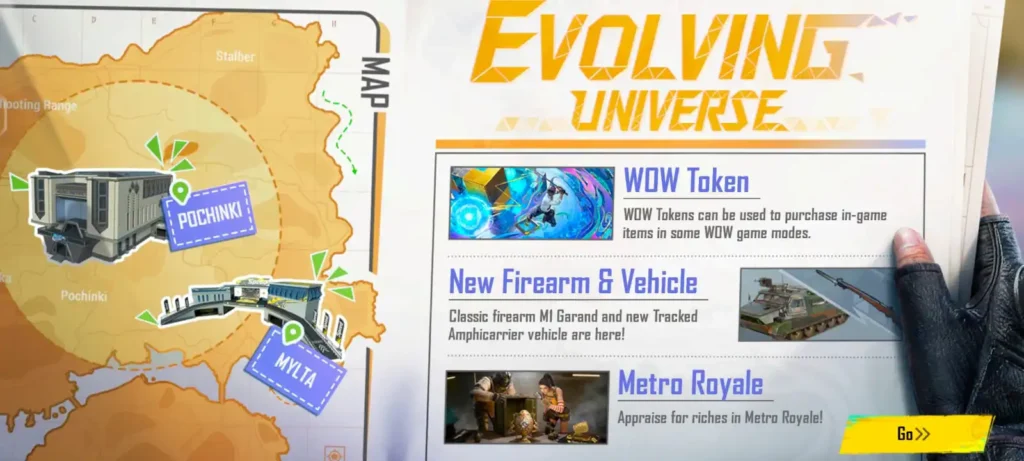 Evolving Universe in game screenshot