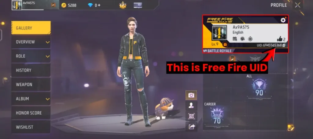Free Fire UID