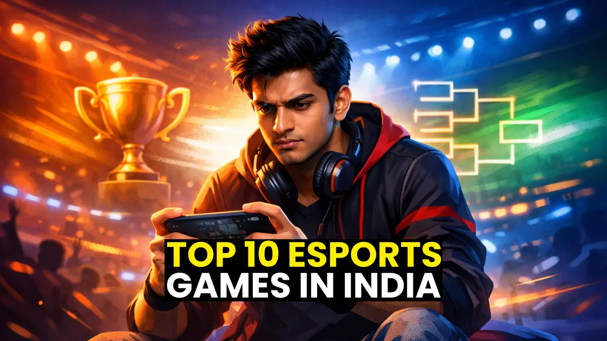 Young Indian gamer transitioning from casual to competitive esports in India