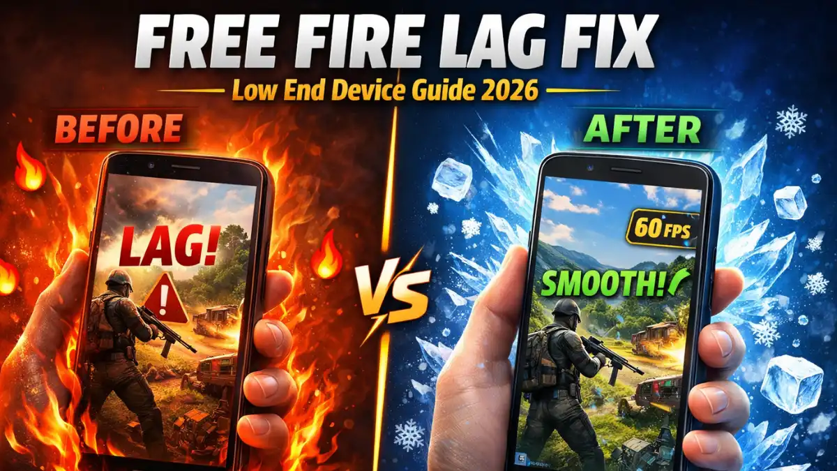 Free Fire lag fix low end device photo