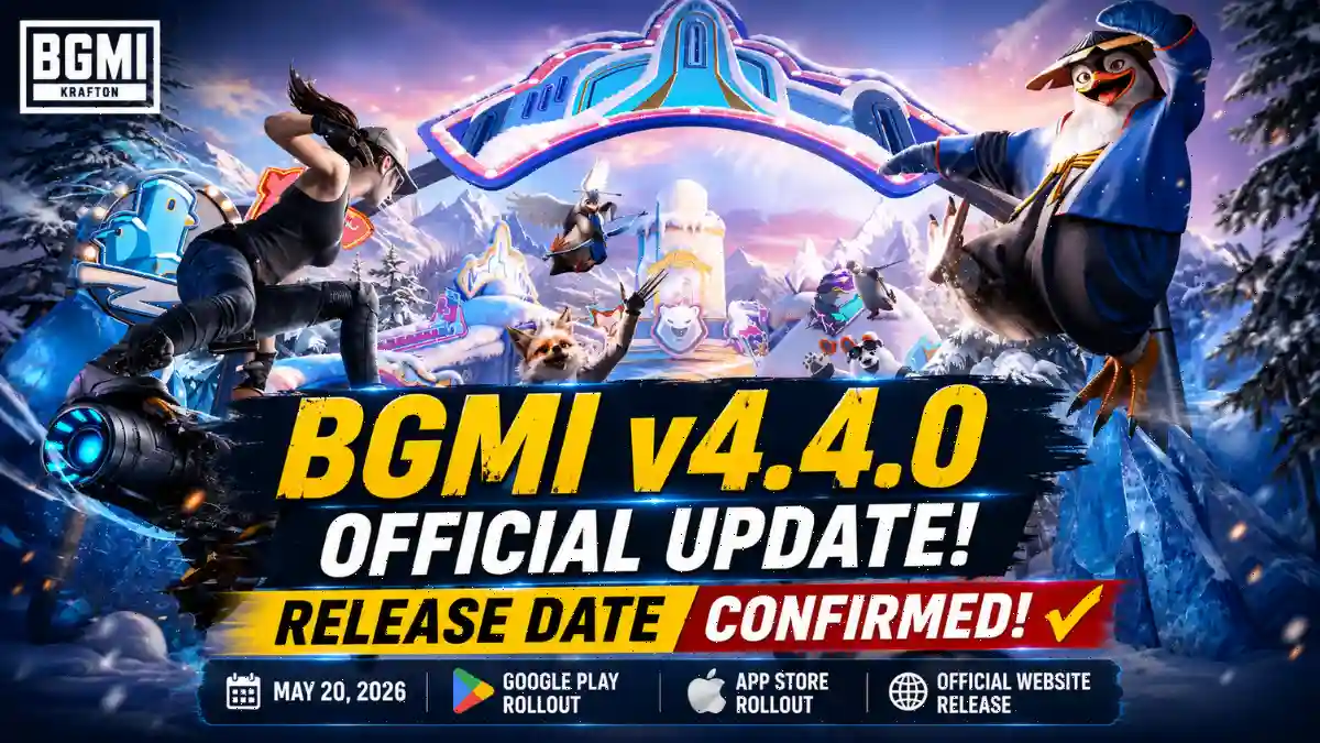 BGMI 4.4 Update Release Date in India
