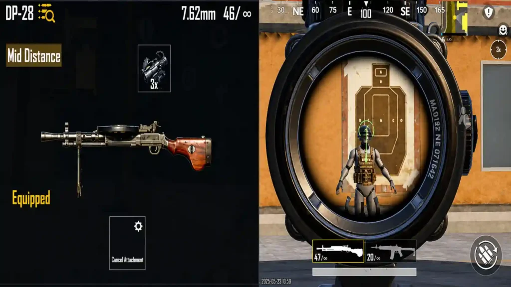DP-28 FULLY KITTED WITH 3x