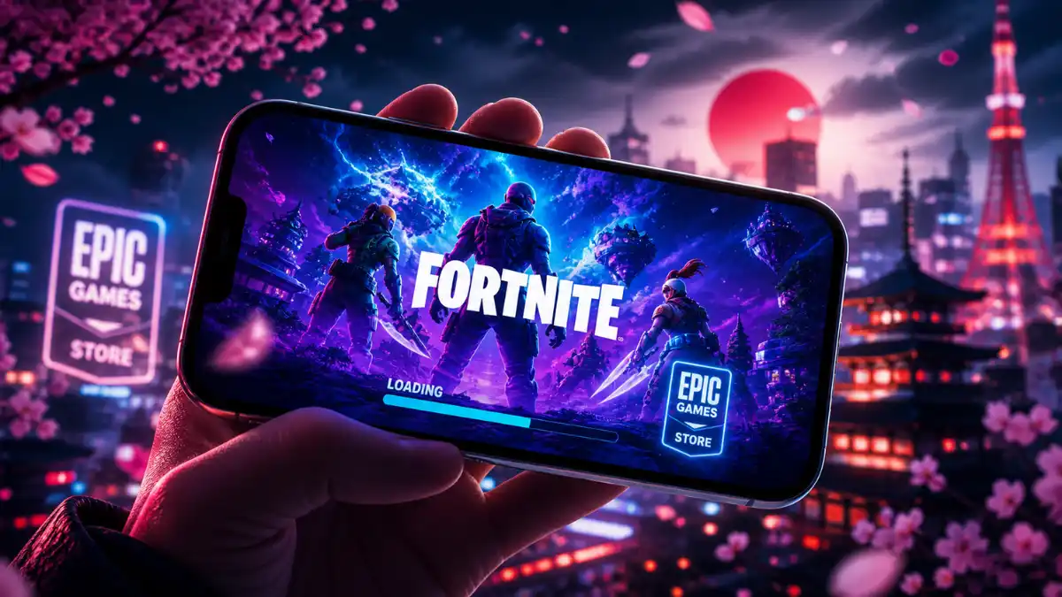 Epic Games Store launches on iPhone in Japan with Fortnite Chapter 7 Season 2 Showdown — May 2026