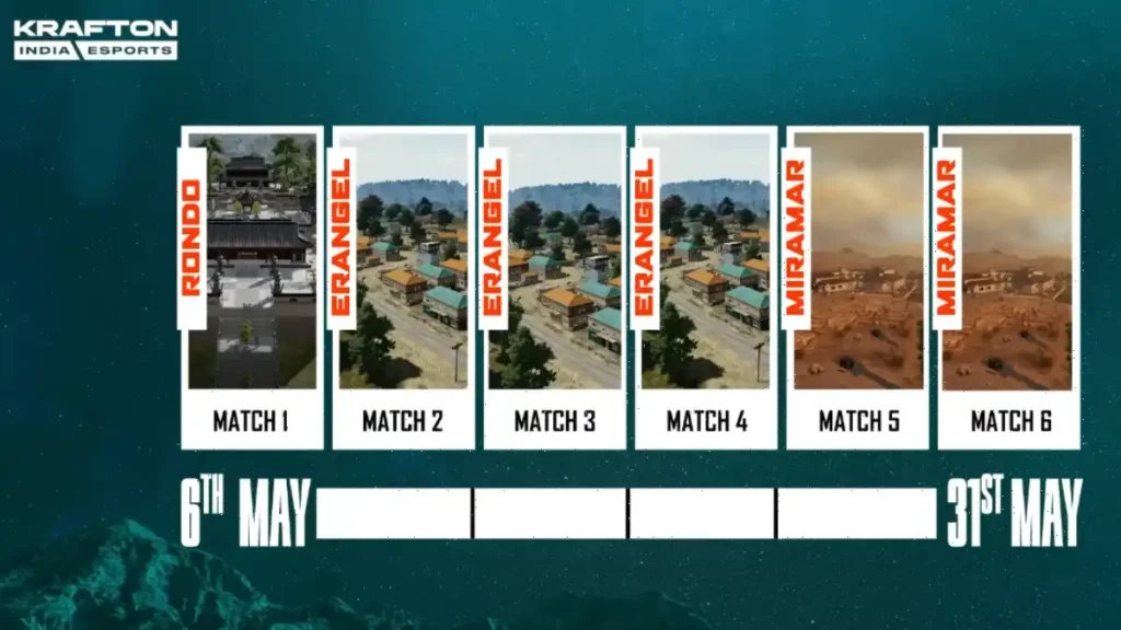 MPS 2026 tournament maps details Photo