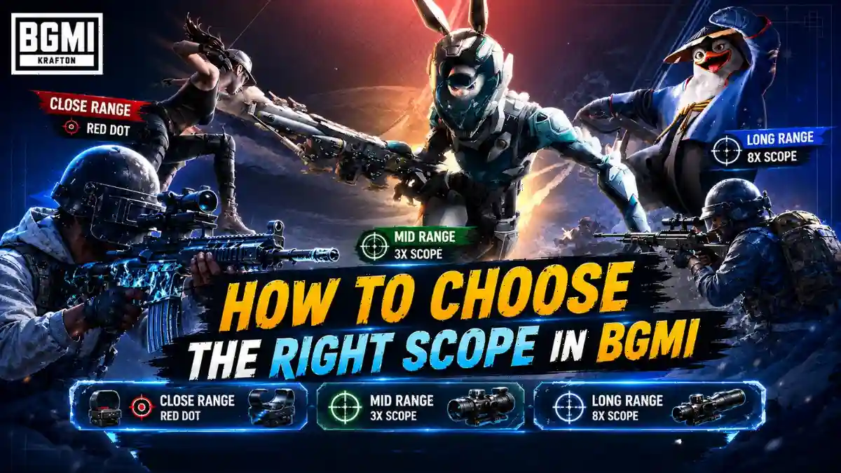 How to Choose the Right Scope in BGMI