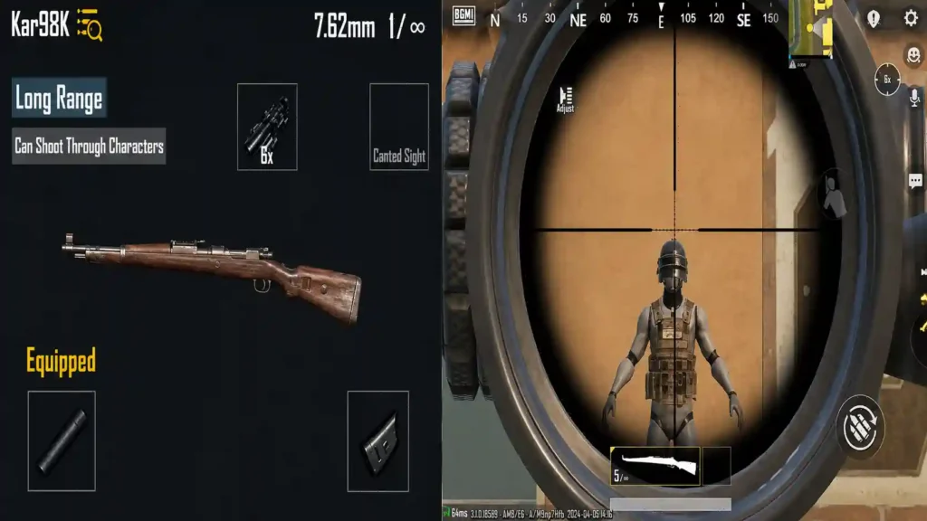 Kar98K fully Kitted with 8x