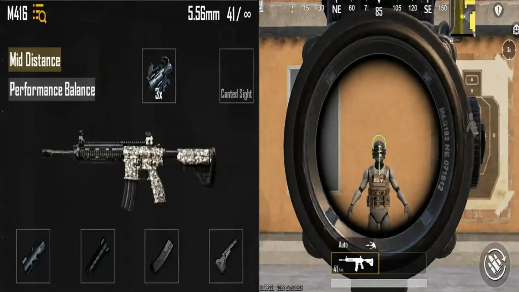 M416  FULLY KITTED WITH 3x