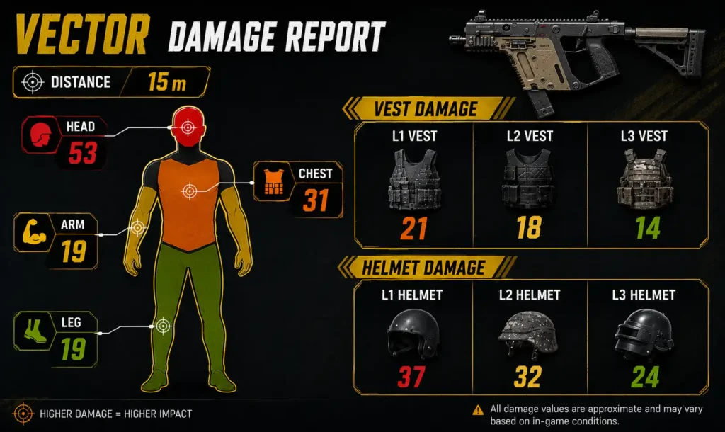 Vector Damage Report