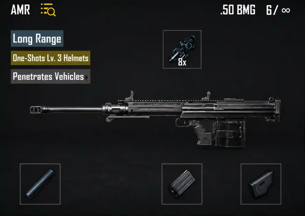 AMR BGMI Bolt Action Rifle Image