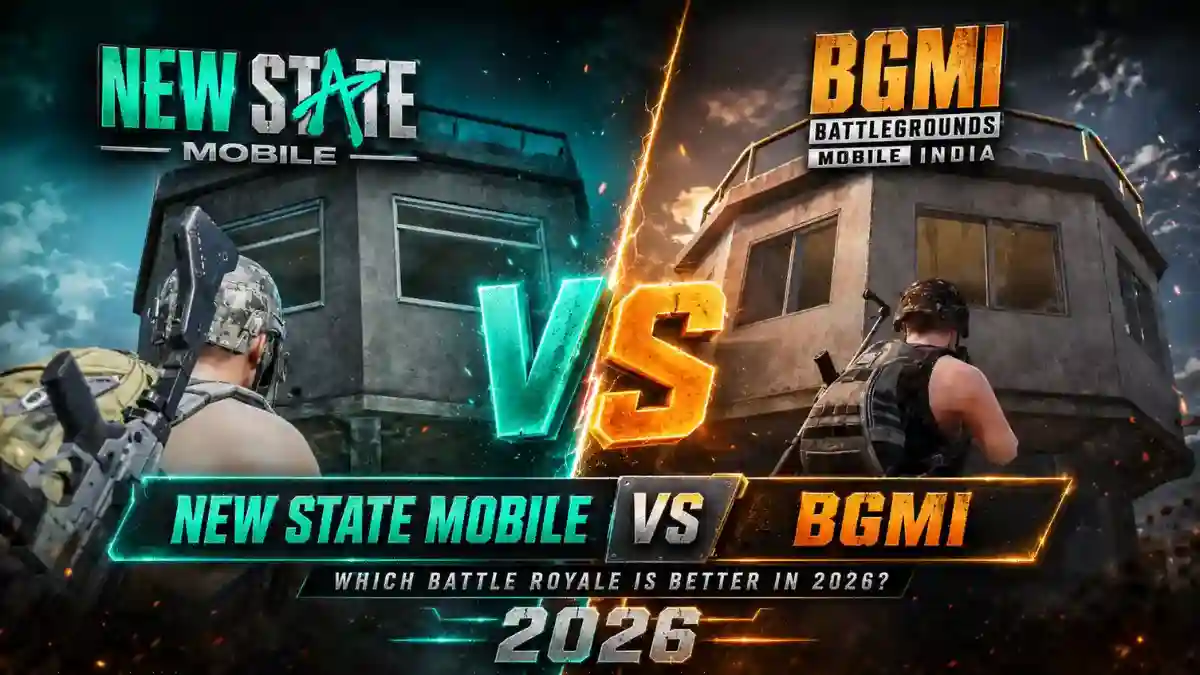New State Mobile vs BGMI Image