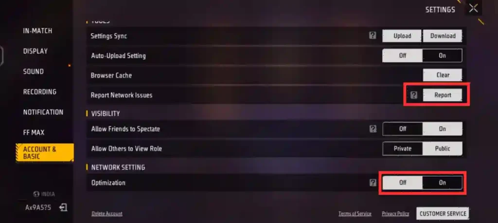 Network SETTING Image