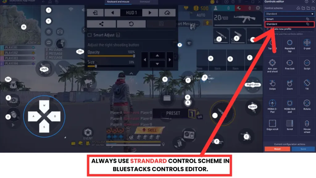BlueStacks controls editor Image