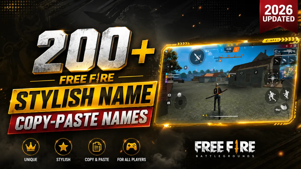 Free Fire Stylish Names image