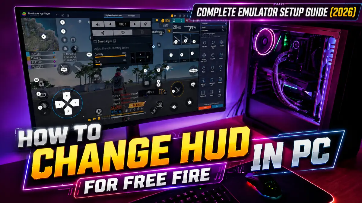 How to Change HUD in PC for Free Fire image