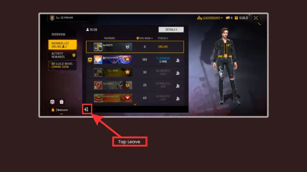 Free Fire Guild Image