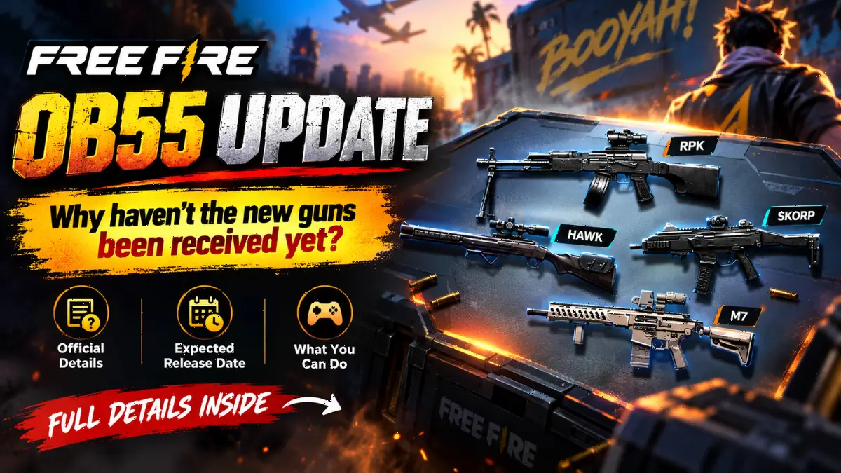 Free Fire OB55 New Weapons image