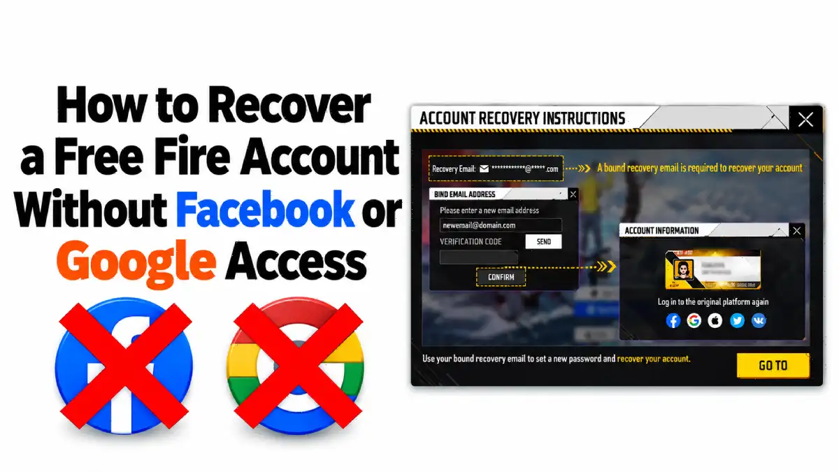 How to Recover a Free Fire Account image